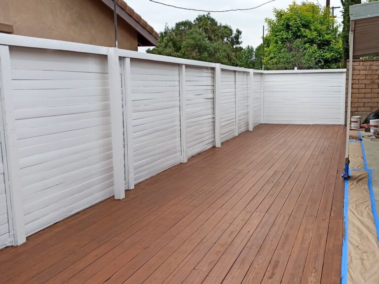 A New Life for an Old Deck and Fence