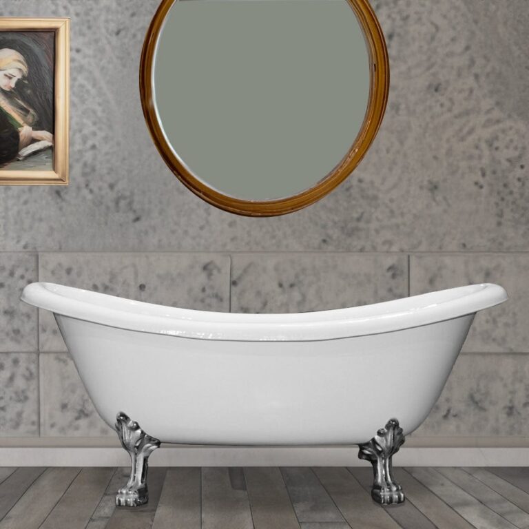 Acrylic vs Cast Iron Clawfoot Tub