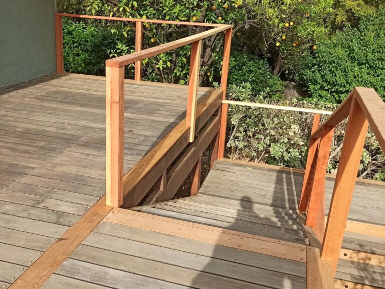 Custom deck and pergola build by ProHands in Los Angeles, Glendale and Burbank
