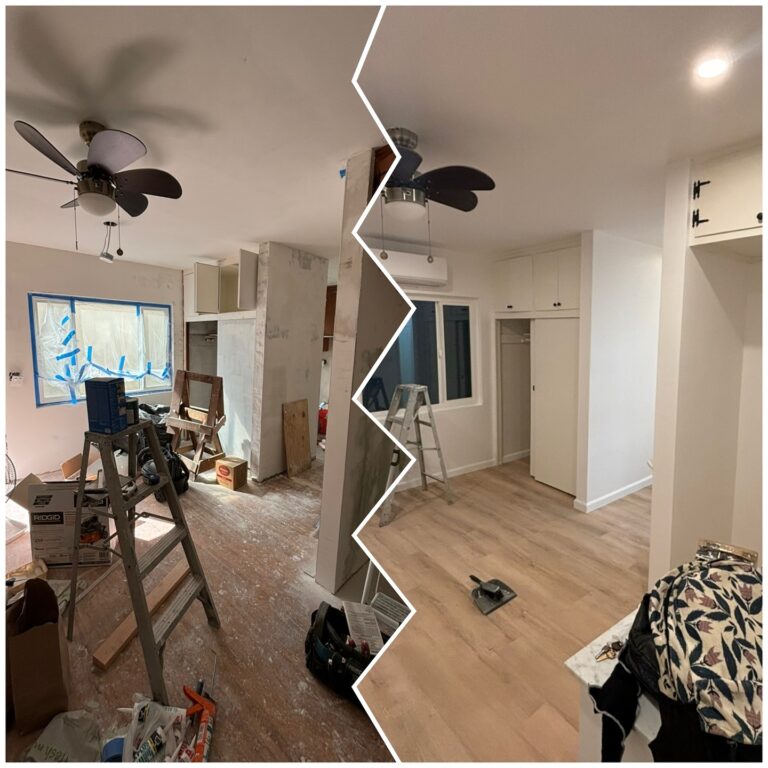 ProHands interior remodeling work