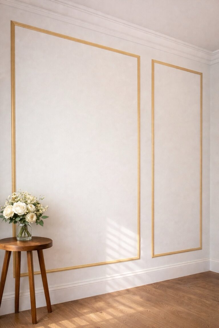 Decorative Wall Molding Installation in Los Angeles: Elegant Interior Upgrade With Classic Panel Trim