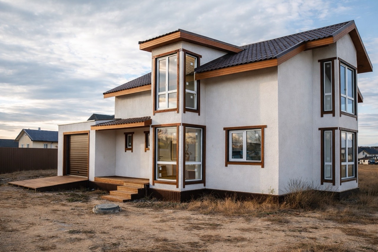 Custom-built residential home
