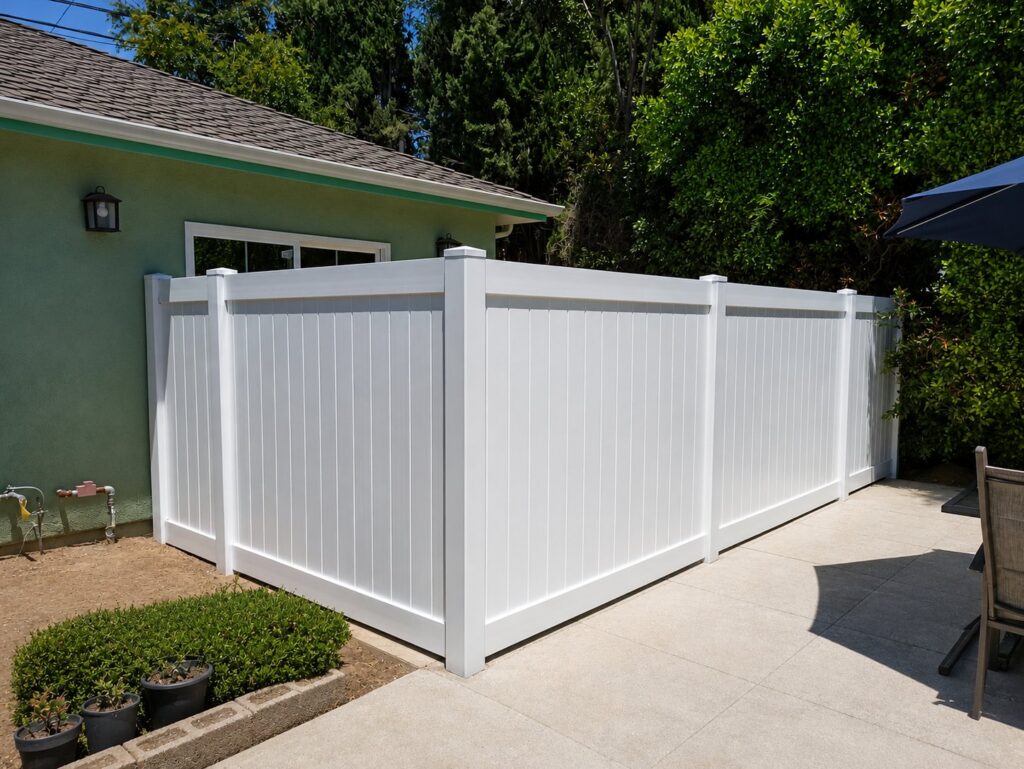 Vinyl Privacy Fence Installation in Los Angeles