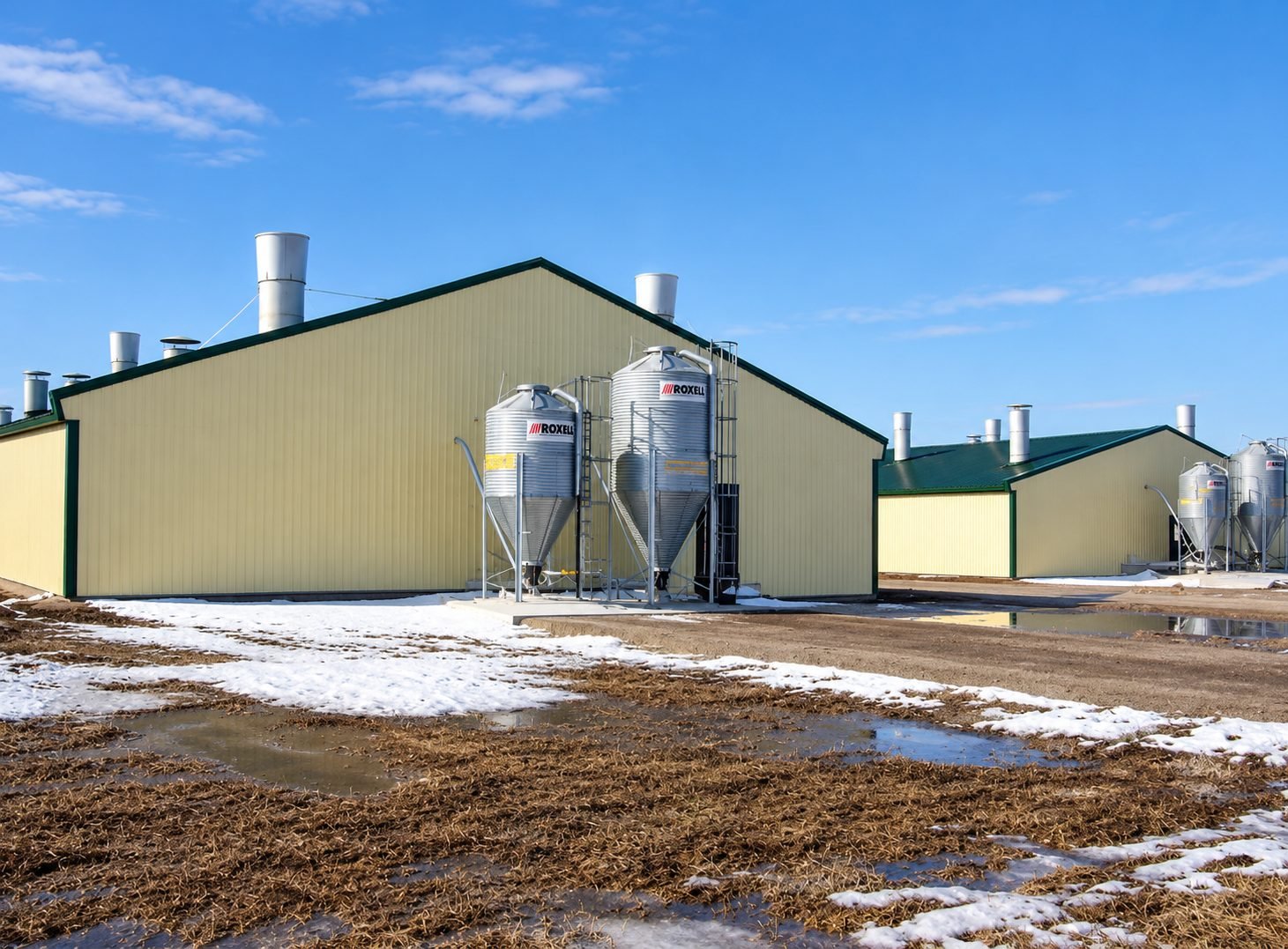 Agricultural complex with feed silos — ProHands Russia Portfolio 2013–2022