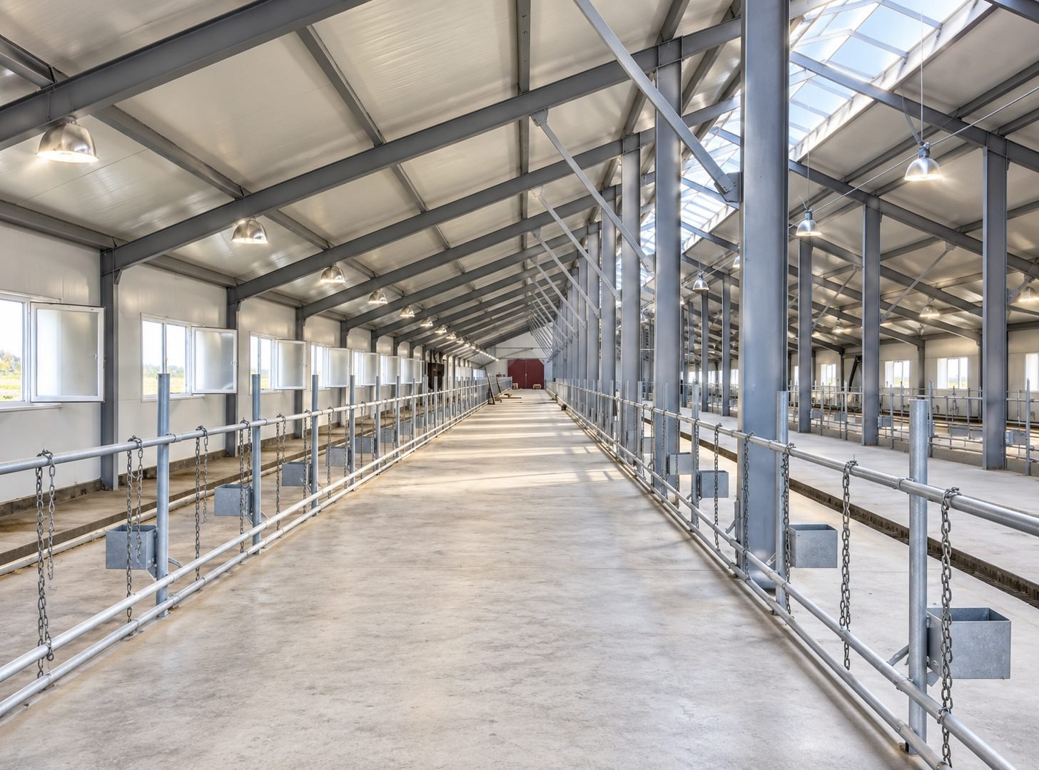 Interior of a modern dairy barn — ProHands Russia Portfolio 2013–2022